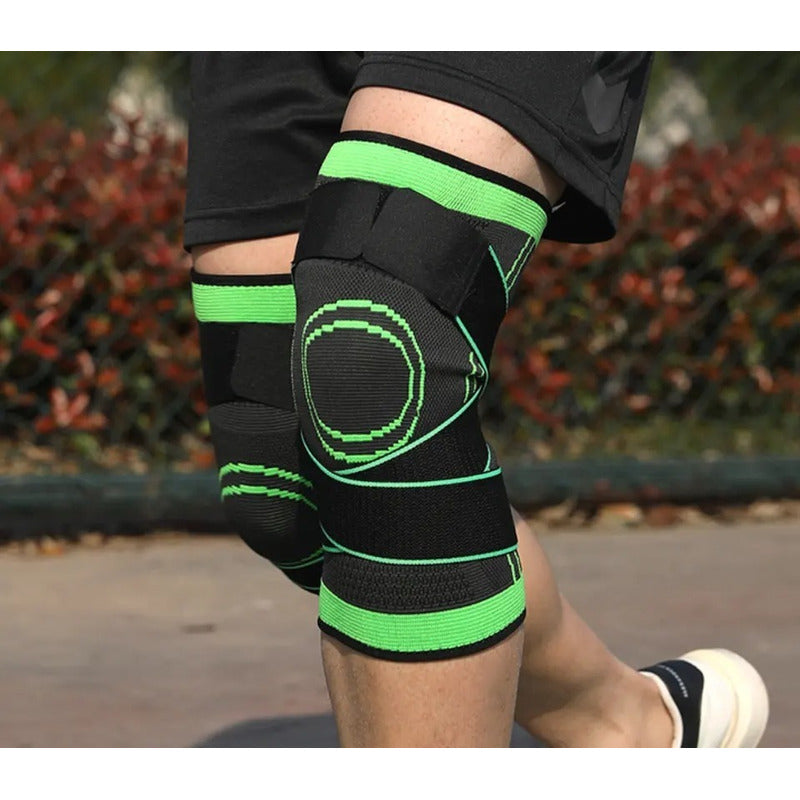 1 Par Rodilleras Deportivas De Compresion Para Gym Elasticas