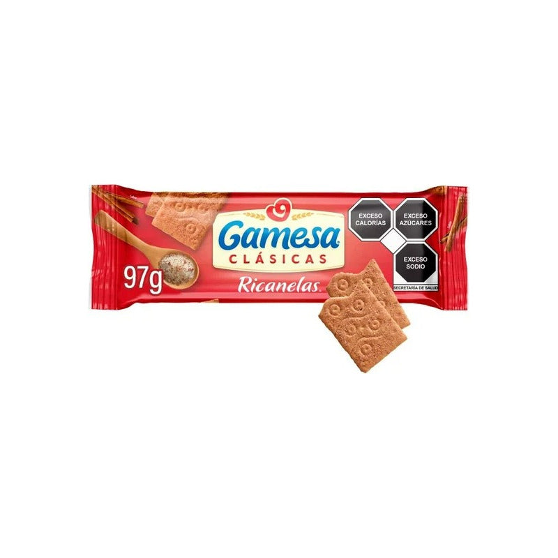 Ricanelas Clásicas, Gamesa Galletas 97 Gr.