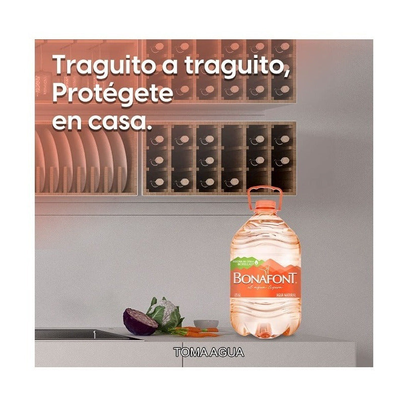 Agua Natural Bonafont De 6 Litros Purificada - Eurotruck Mexico
