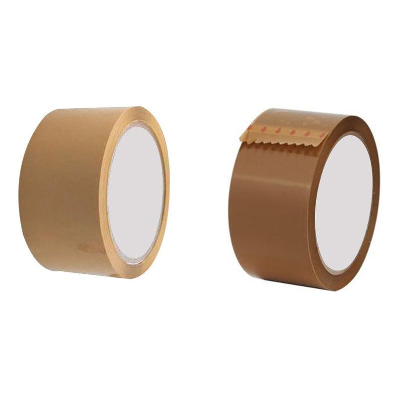Cinta Adhesiva De Empaque 48mm X 150 M Transparente 10 Pz