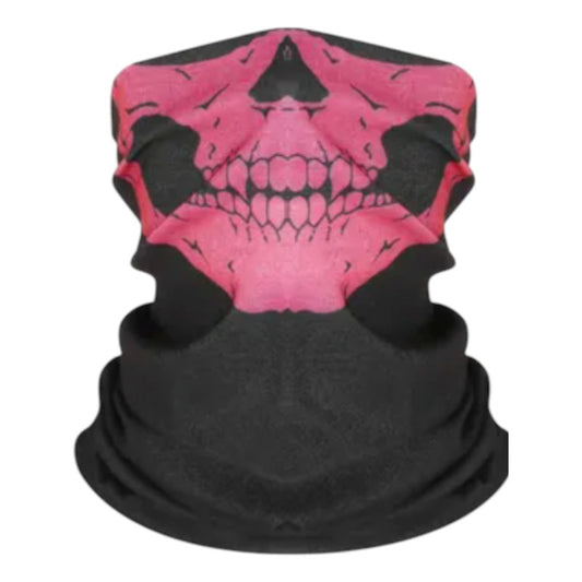 10 Bandanas Mascara Bufanda Moto Motociclista Tactico Calor Calavera Rosa Liso Unitalla