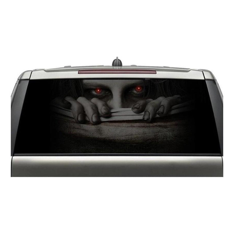 Sticker Calcomania Medallon Aparece Con Luces Altas Parabrisas Jetta Audi Vw Bmw Otros Autos Universal Personaje 19