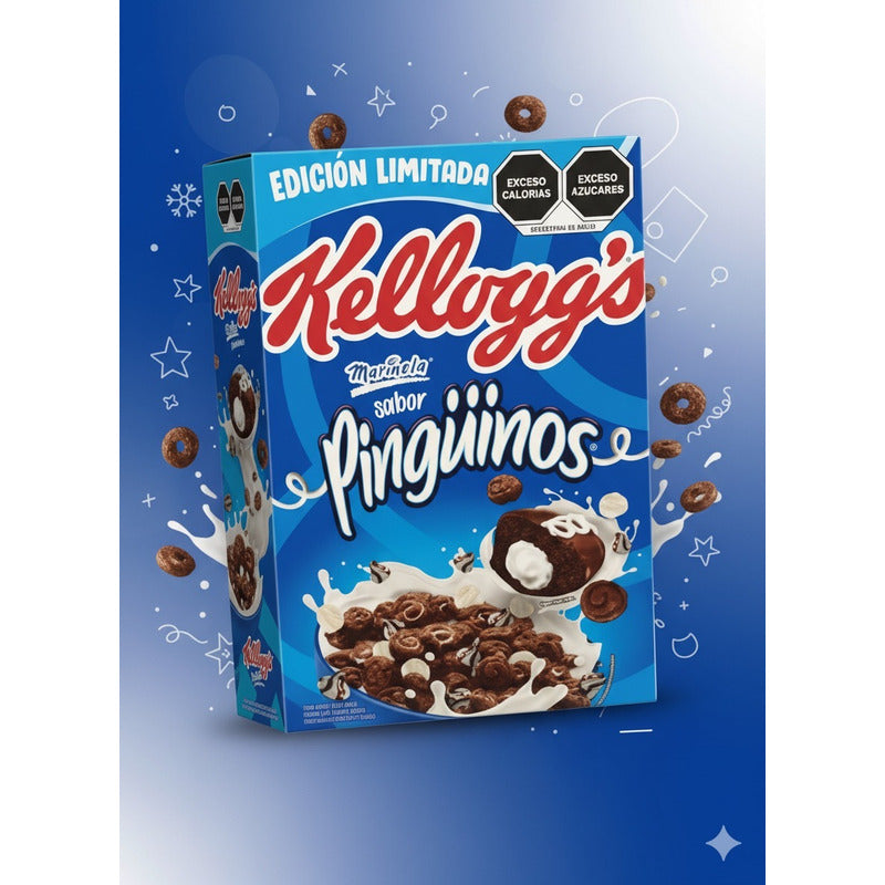 Cereal Kellogs Sabor Pinguinos Edicion Limitada 630g - Eurotruck Mexico
