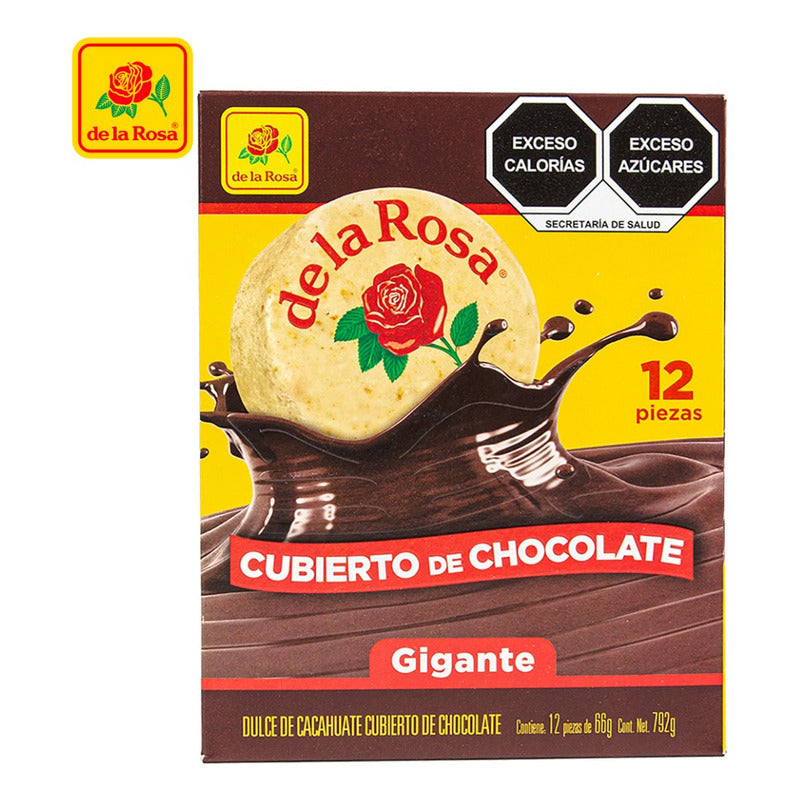 De La Rosa Mazapán Gigante Con Chocolate - Unidad - 1 - 12 - 792 G