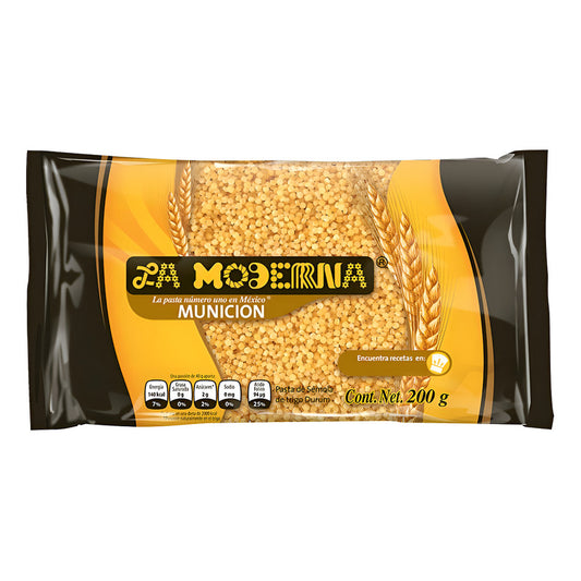 Sopa La Moderna Munición Pasta De Sémola De Trigo Durum 200g