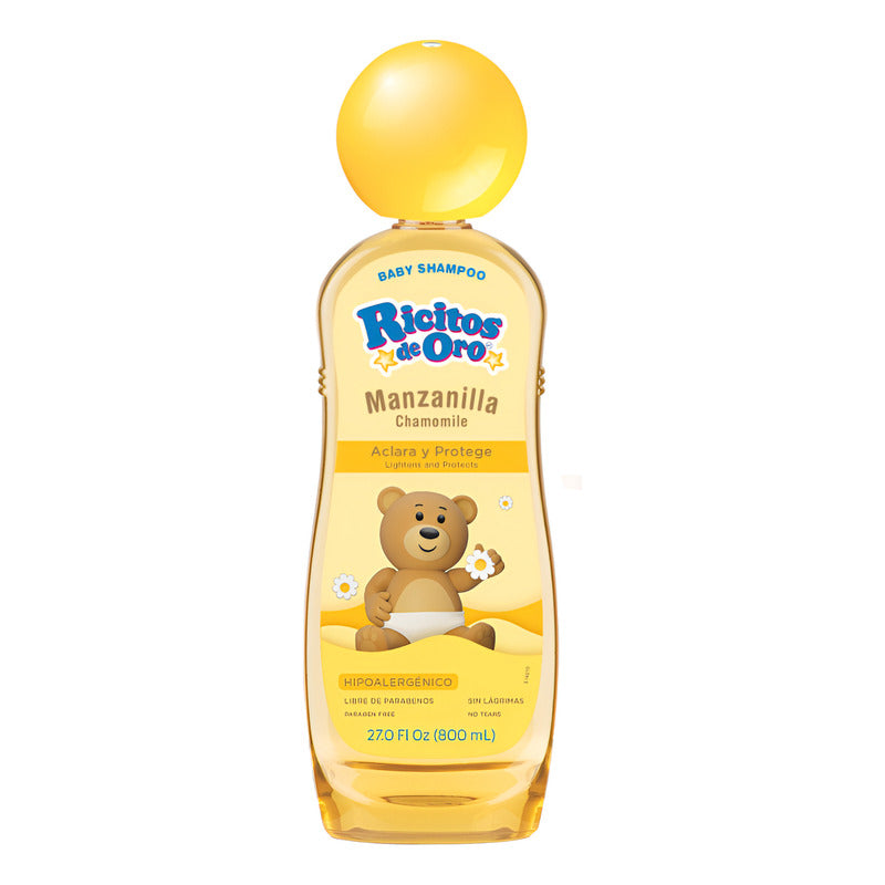Shampoo Ricitos De Oro Manzanilla Hipoalergenico 800 Ml