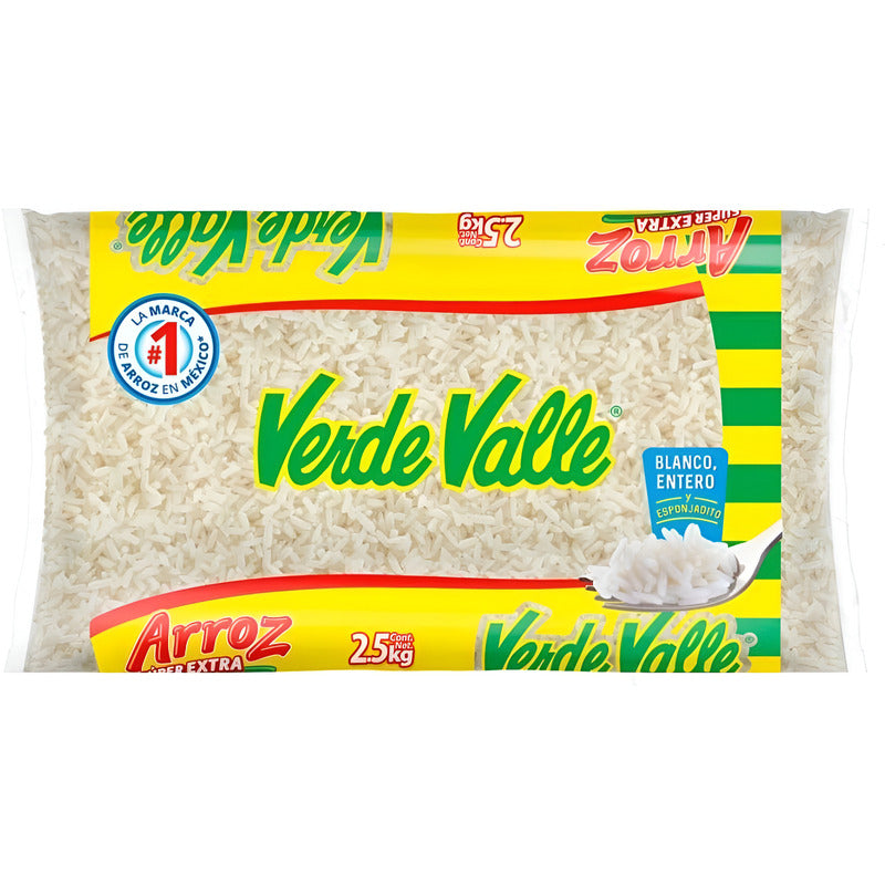 Arroz Verde Valle Súper Extra 2.5 Kg® Arroz Blanco