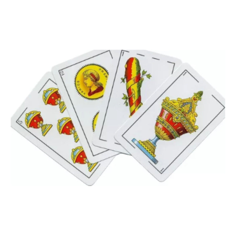Cartas Españolas Mazo Naipes Baraja Truco Conga Escoba Juego