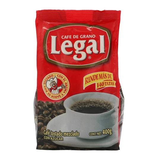 Cafe Tostado Y Molido Legal 400 Gr Mezclado Con Caramelo - Eurotruck Mexico