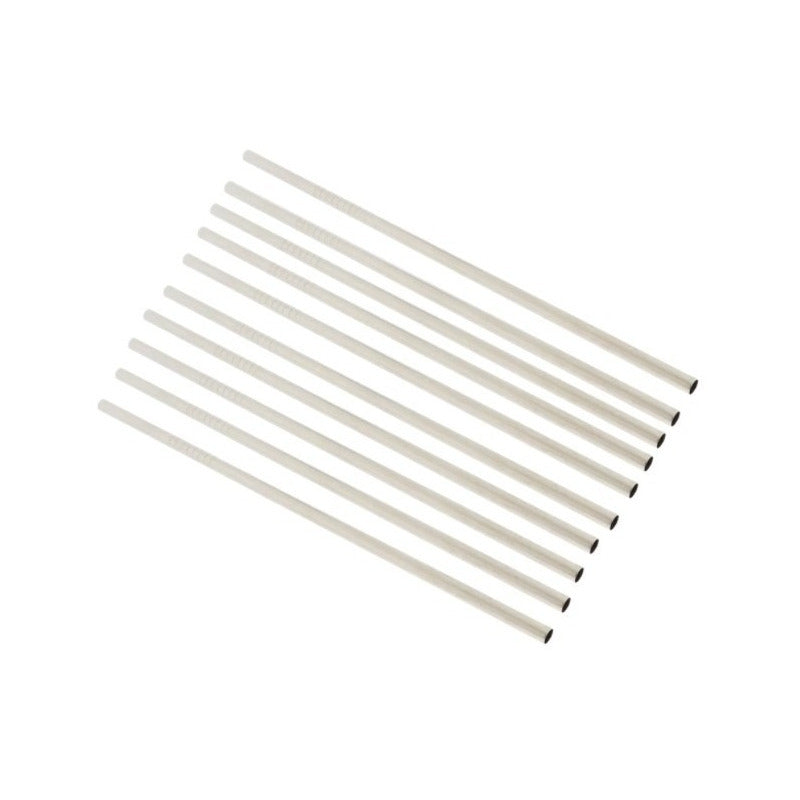 250 Popotes 250 Cepillos Metal Acero Inoxidable 21 O 26 Cm