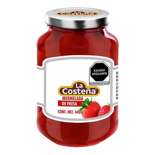 Mermelada La Costeña Sabor Fresa Frasco De 440g - Eurotruck Mexico