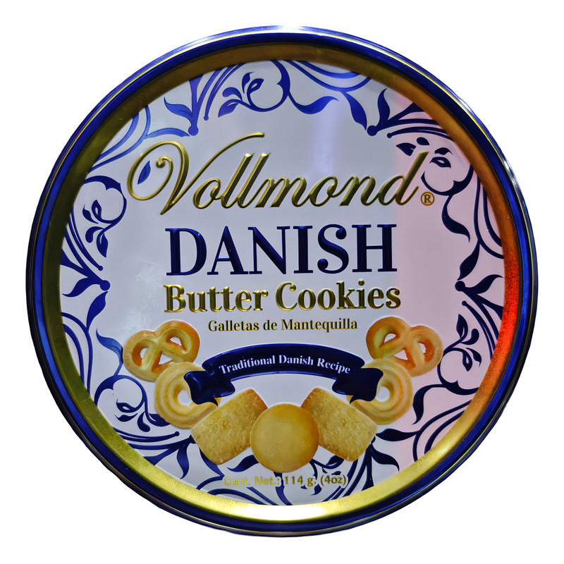 Galletas Danesas Navideñas Valmod Sin Gluten Mantequilla 114g - Eurotruck Mexico
