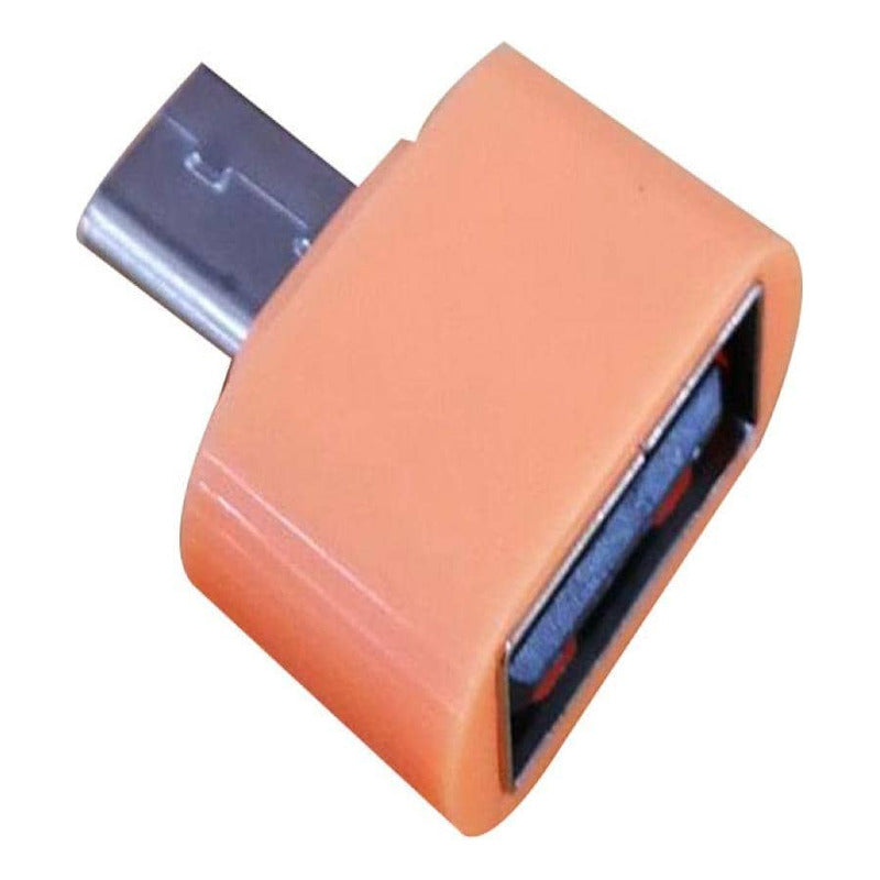 Adaptador Otg Usb A V8 Universal Tranferiencia De Datos