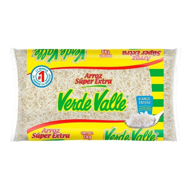Arroz Para Cocinar Verde Valle 1 Kg Grano Entero Super Extr - Eurotruck Mexico