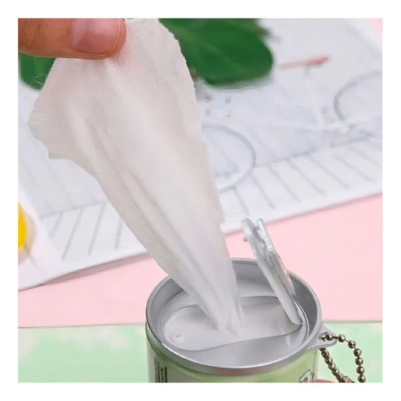 12 Toallitas Lata Limpieza Facial Surtido Color Sorpresa