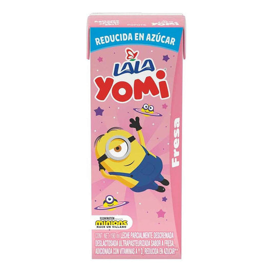 Leche Lala Yomi De Fresa Slim 190 Ml