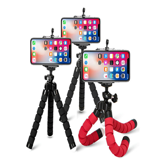 Soporte Tripie Flexi Porta Celular Camara Aluminio Ajustable