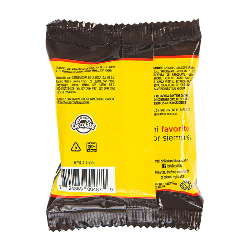 De La Rosa Mazapan Cubierto De Chocolate 16pz 352gr - Eurotruck Mexico