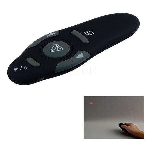 15 Presentador Diapositivas Power Point Laser Inalambrico Negro