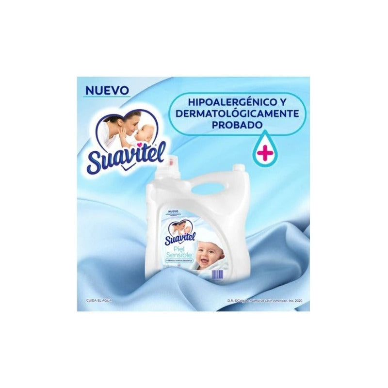 Suavizante De Telas Suavitel Piel Sensible Para Bebe 8.5 Lts