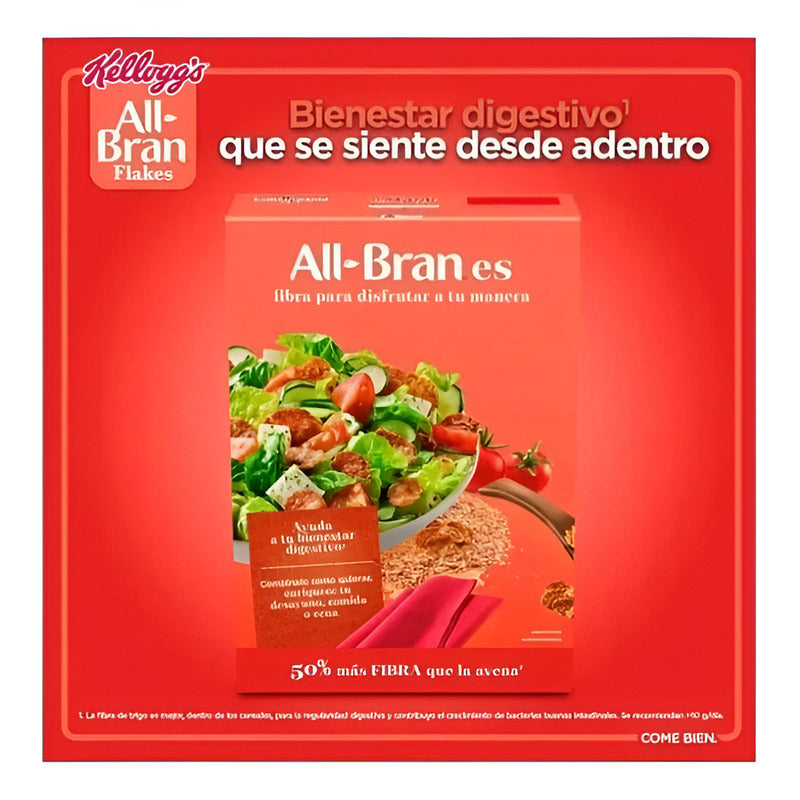 Cereal All Bran Flakes 1.1 Kg Ayuda A Tu Bienestar Digestivo - Eurotruck Mexico