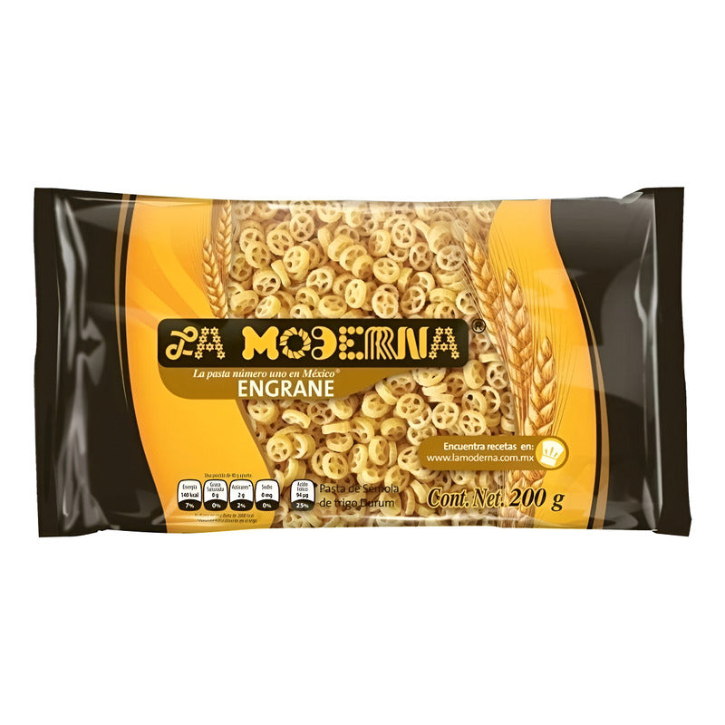 Sopa La Moderna Engrane Pasta De Sémola De Trigo Durum 200g