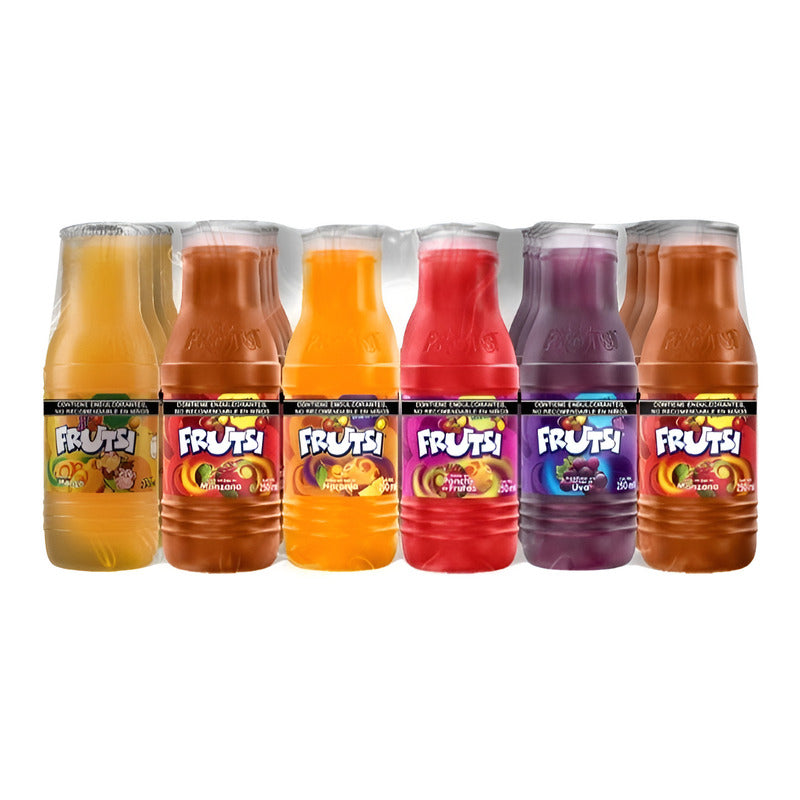 Bebida De Frutas Frutsi Sabores Surtidos 24 Pzas De 250 Ml - Eurotruck Mexico