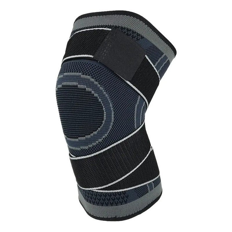 1 Par Rodilleras Deportivas De Compresion Para Gym Elasticas Color Naranja Talla M (mediana)