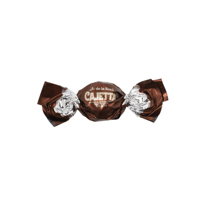 Bombón Sabor Chocolate Relleno Cajetta Envinada 100 Pzs.