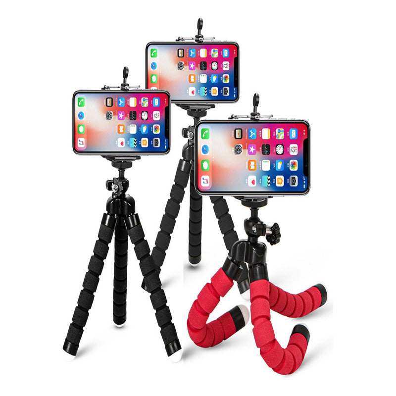 Soporte Tripie Flexi Porta Celular Camara Aluminio Ajustable