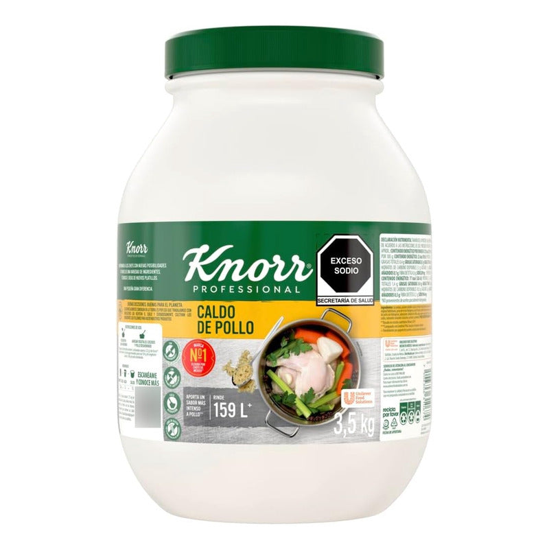 Sazonador Knorr Porfesional Caldo De Pollo De 3.5 Kg - Eurotruck Mexico