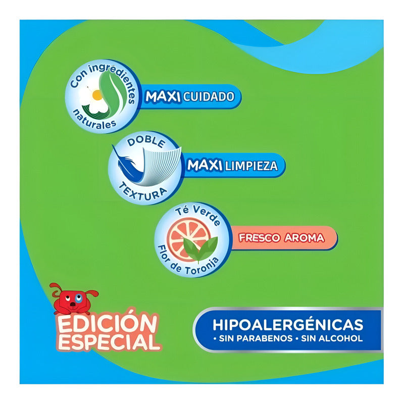 Toallitas Húmedas Kleenbebé Suavelastic Aroma Manzana 600pz