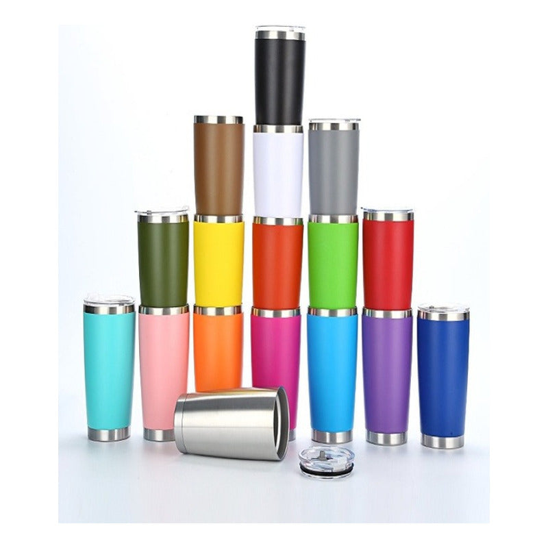 Vaso Termo De Acero Inoxidable 20 Oz