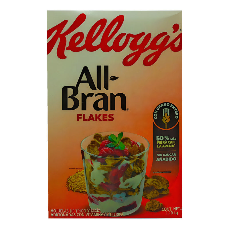 Cereal All Bran Flakes 1.1 Kg Ayuda A Tu Bienestar Digestivo - Eurotruck Mexico