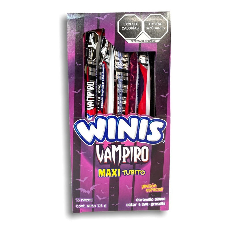 Winis Maxi Tubito Varita Vampiro 16 Piezas