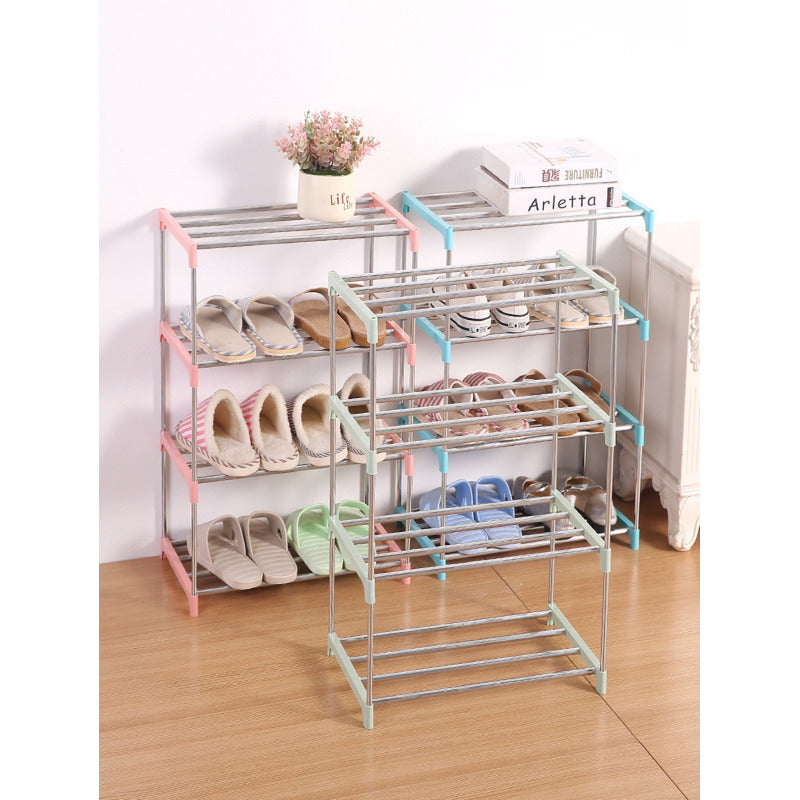 Zapatero Acero Inoxidable Organizador Zapatos 4 Niveles