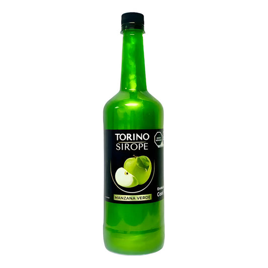 Sirope Jarabe Sabor Manzana Verde Glitter Torino 1 Lt