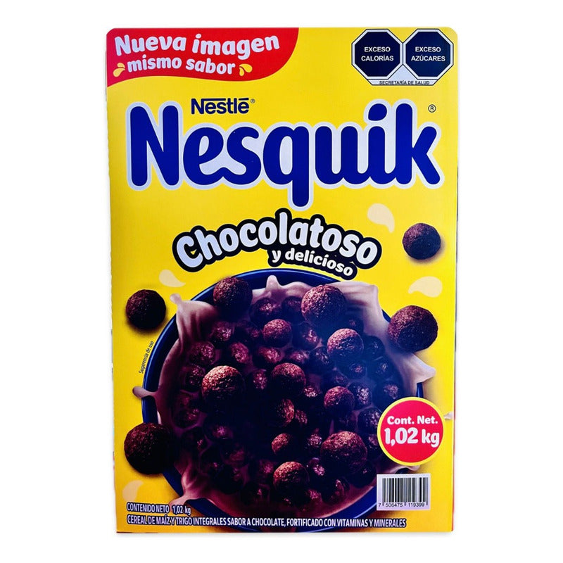 Cereal Nesquik De Chocolate Nestle 1.02 Kg Mas Chocolatoso - Eurotruck Mexico