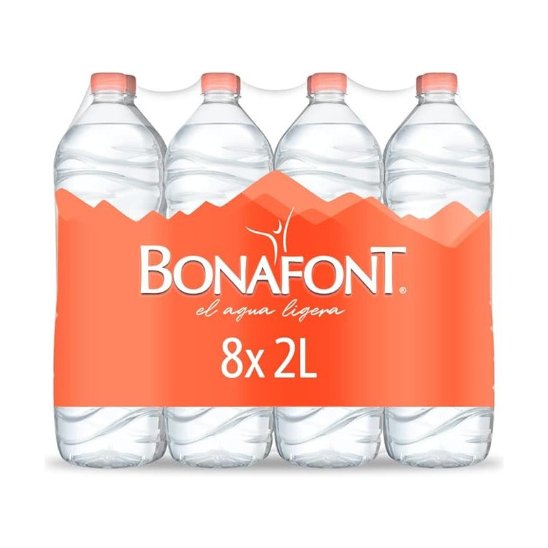 Agua Natural Bonafont 8 Piezas De 2l Purificada - Eurotruck Mexico
