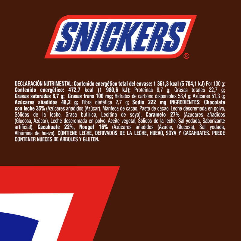 Snickers 6 Pack 48g Por Unidad, 288g - Eurotruck Mexico