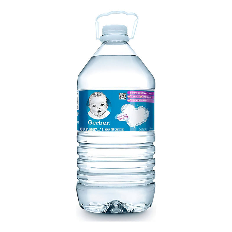 Agua Natural Gerber Botella 4 L