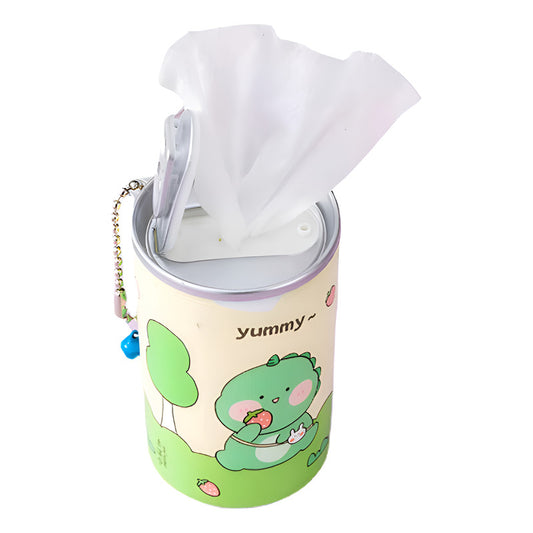 12 Toallitas Lata Limpieza Facial Surtido Color Sorpresa Multicolor