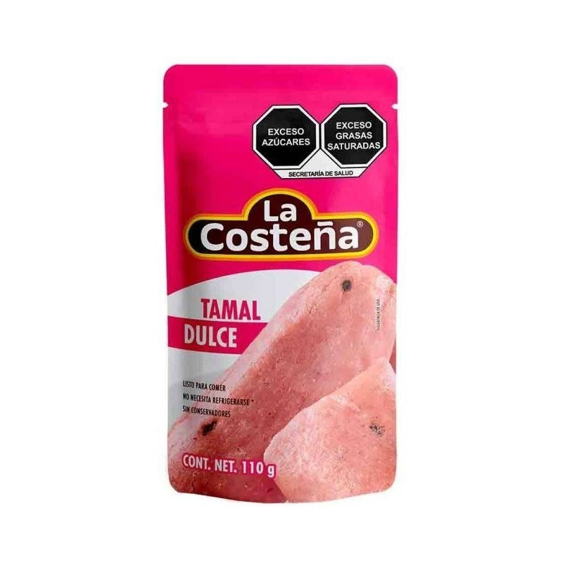 Tamal Dulce La Costeña Para Calentar Bolsa Sobre 110 Gr