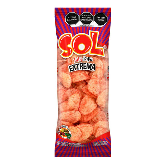 Botana Sol Tubi Papa Extrema 100 Gr