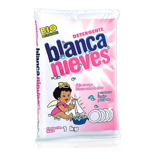 Detergente Polvo Blanca Nieves Multiusos Removedor Manchas 1kg