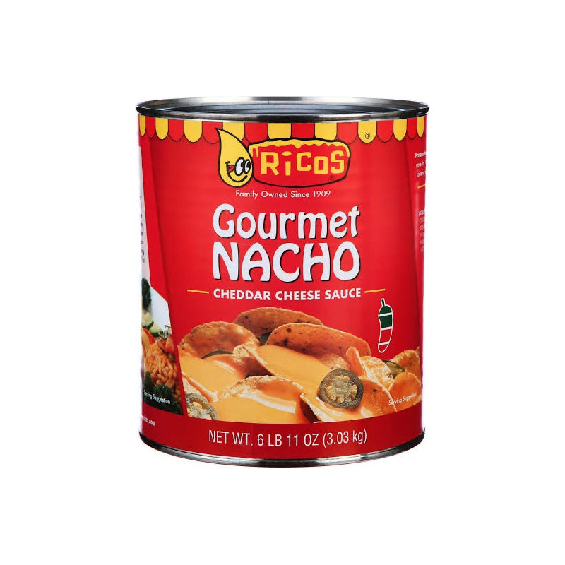 Queso En Lata Cheddar Ricos Para Nachos Condensado 3.03 Kg - Eurotruck Mexico