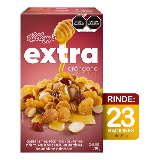 Hojuelas De Maíz Extra Arándano Con Almendras Kellog's 710 G - Eurotruck Mexico