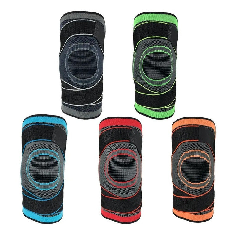 1 Par Rodilleras Deportivas De Compresion Para Gym Elasticas