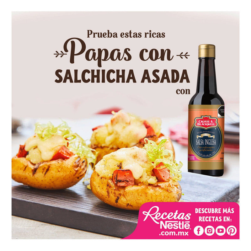 Salsa Inglesa Crosse & Blackwell 1 Botella De 145ml - Eurotruck Mexico