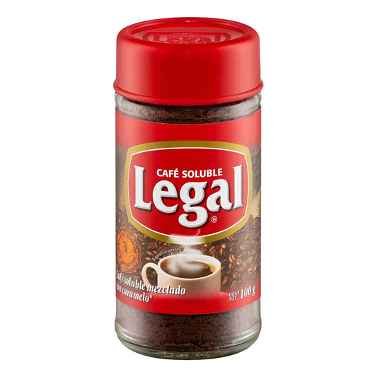 Cafe Soluble Legal Frasco Mezclado Con Caramelo 100 Gr - Eurotruck Mexico